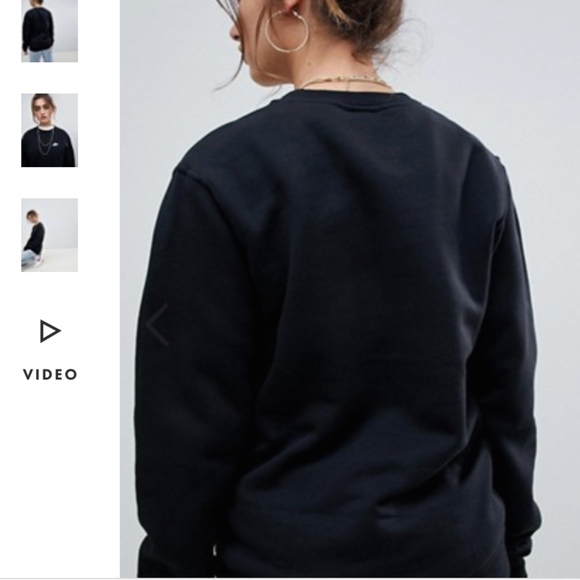 Nike Black Crewneck Sweatshirt sz Small - Picture 4 of 4